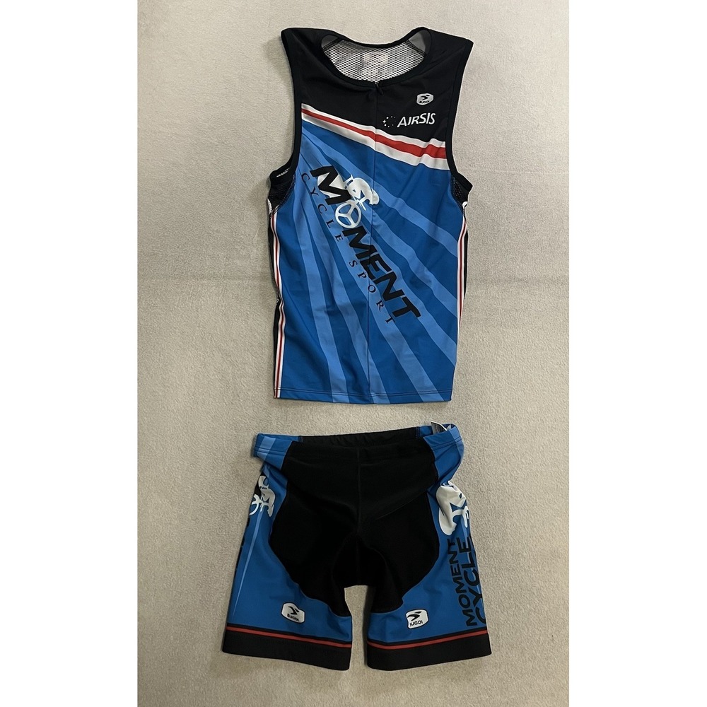 Sugoi Triathlon Cycling Set Shorts & Tri Tank Shirt Men's Small